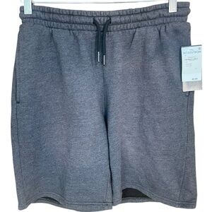 Zella Atlas Vintage Wash Sweat Shorts Gray